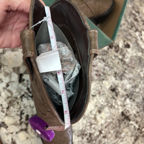 Roper Womens Scrolls And Vines Tan Cowboy, Western Boots Size 6.5 Medium (B, M) - Picture 11 of 11